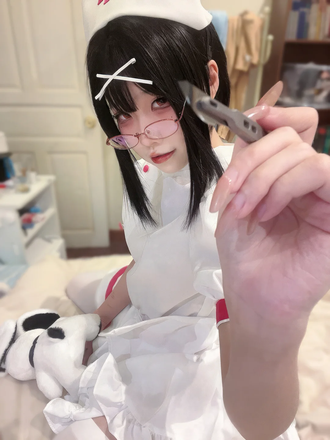 清水凪 - No.025 夜勤小护士 [31P-76MB] tg@simisebaisi 【丝足阁】021.webp